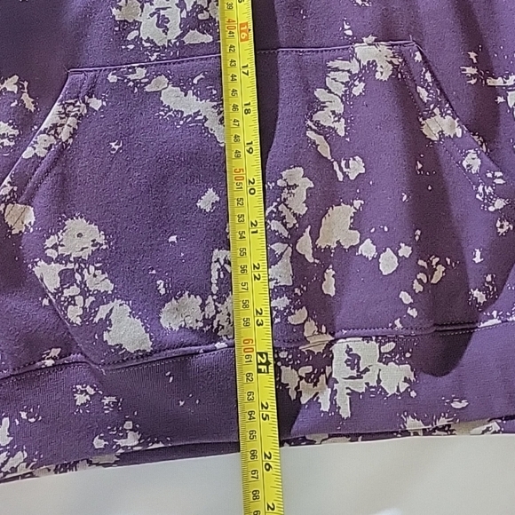 Cheetos Dangerously Cheesy Long Sleeve Tie-Dye Hoodie Junior Unisex Size M - Picture 2 of 8